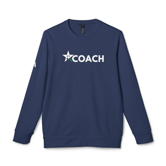 Adult CT Elite Coach Adidas Fleece Crewneck Sweatshirt
