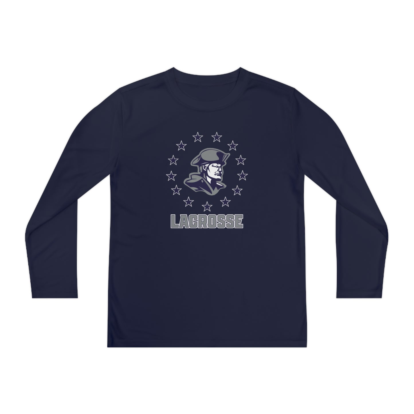 Youth Rebel Lax Sport-Tek Performance Long Sleeve