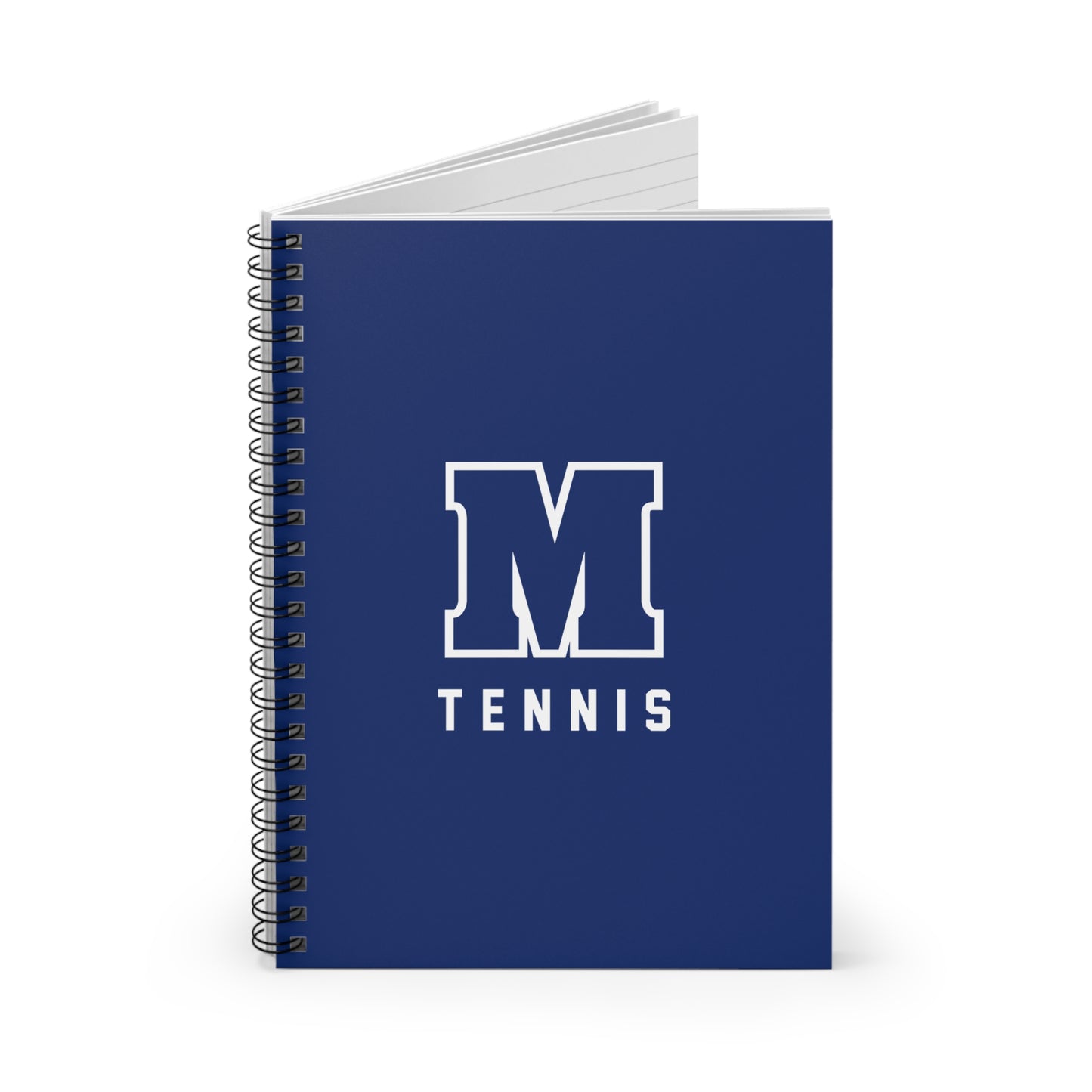 Maclay Tennis Spiral Notebook - Ruled Line (8" x 6")
