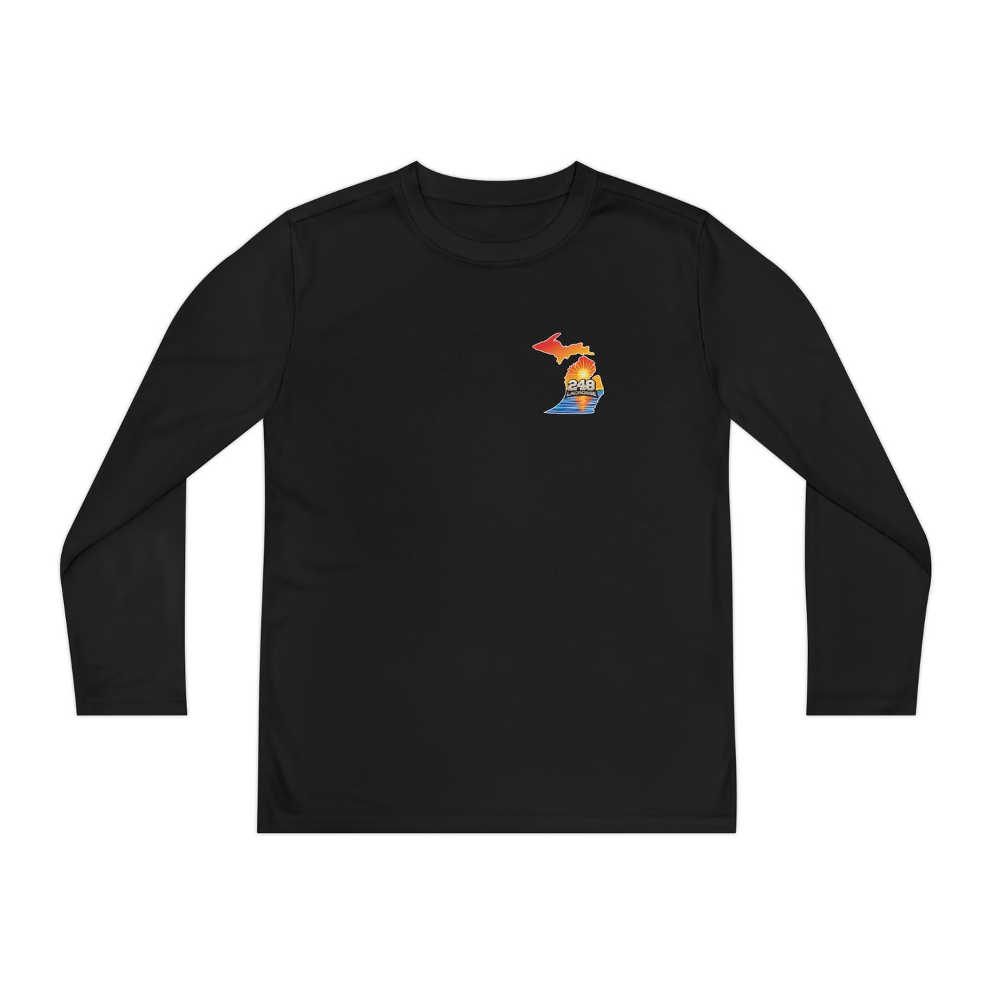 Youth 248 Lacrosse Sport-Tek Performance Long Sleeve Shirt
