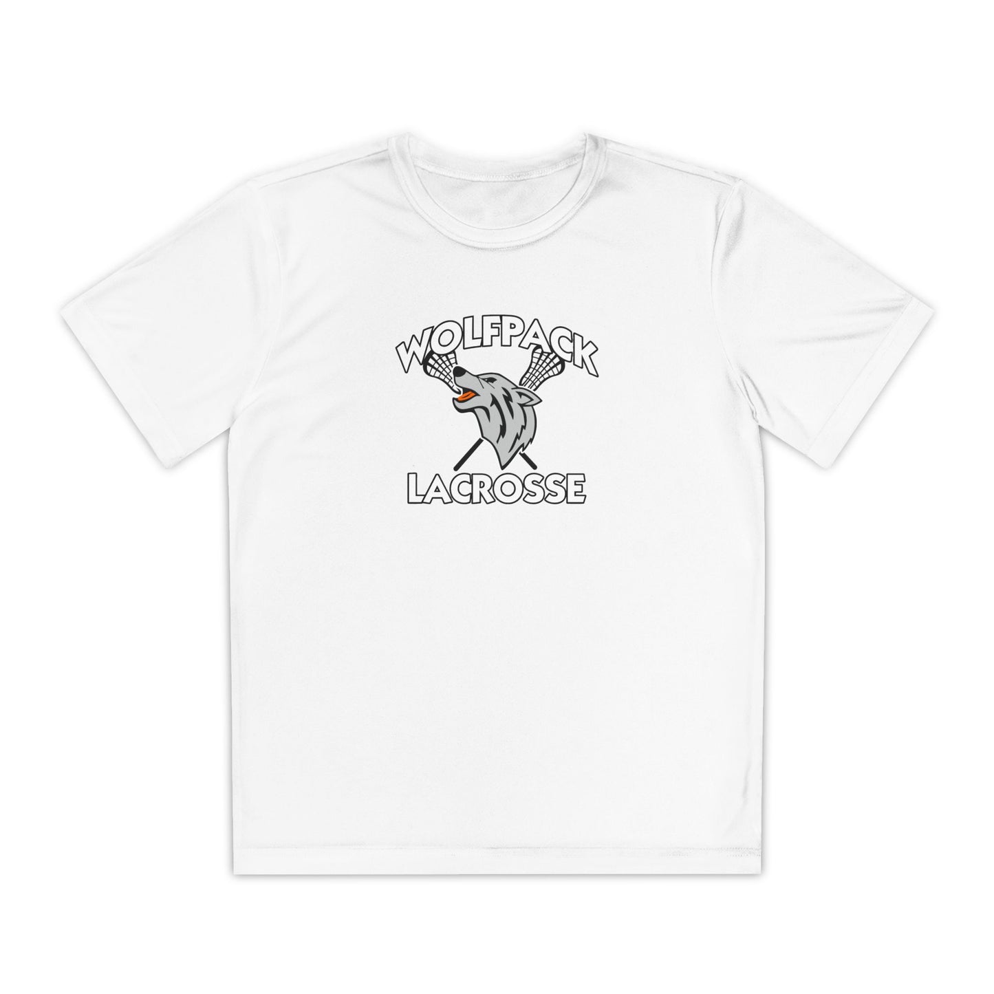 Youth Wolfpack Lacrosse Sport-Tek Performance T-shirt