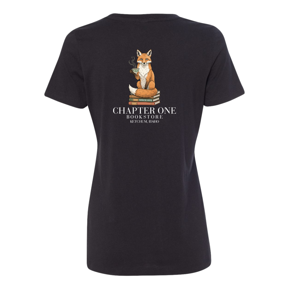 Women's Chapter One Bookstore Next Level Ideal T-Shirt