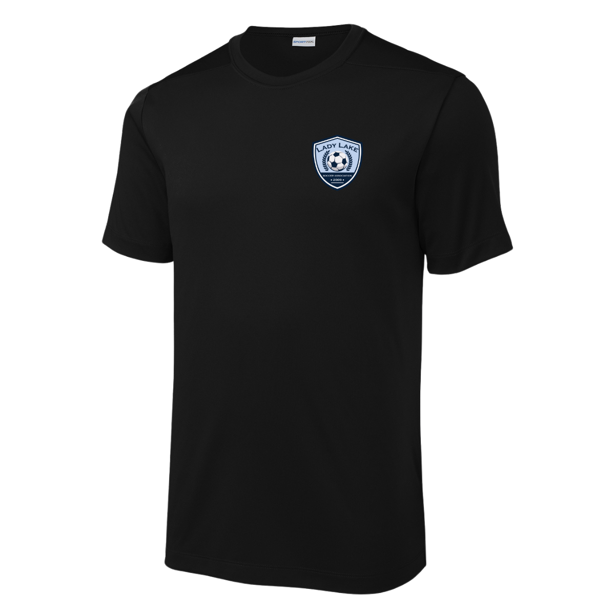 Adult Lady Lake Soccer Association Sport-Tek Posi-UV Pro Tee