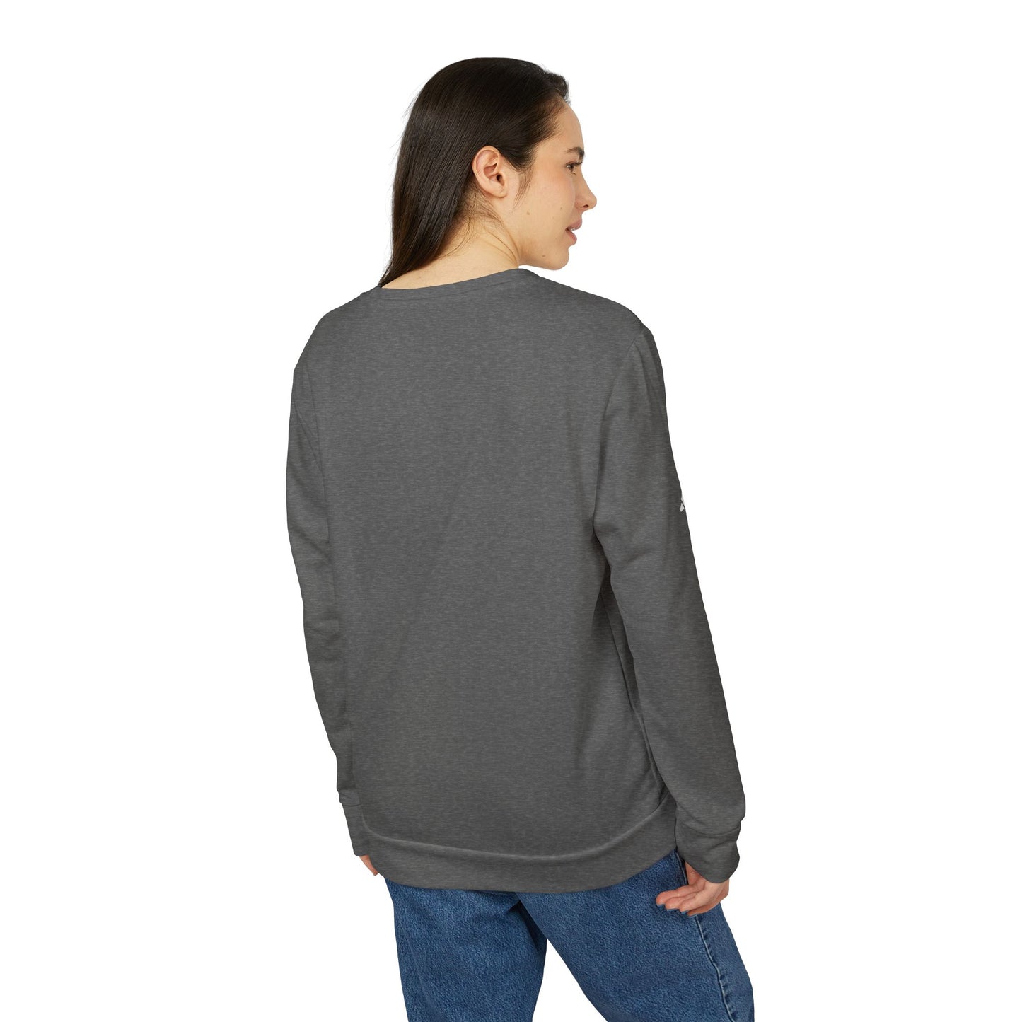 Adult Curry College Golf Adidas Fleece Crewneck Sweatshirt