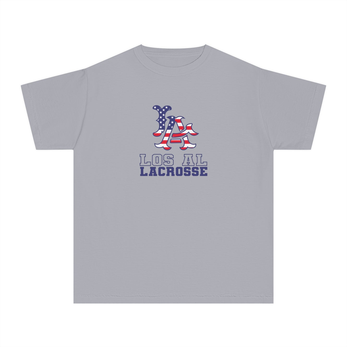 Youth LA Lacrosse Garment Dyed T-Shirt