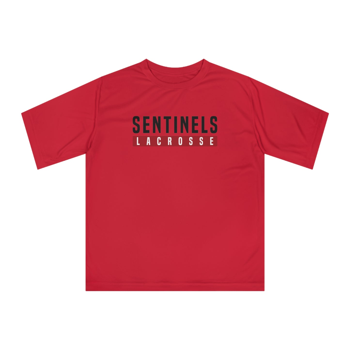 Adult Mountain Ridge Sentinels Lacrosse Performance T-shirt