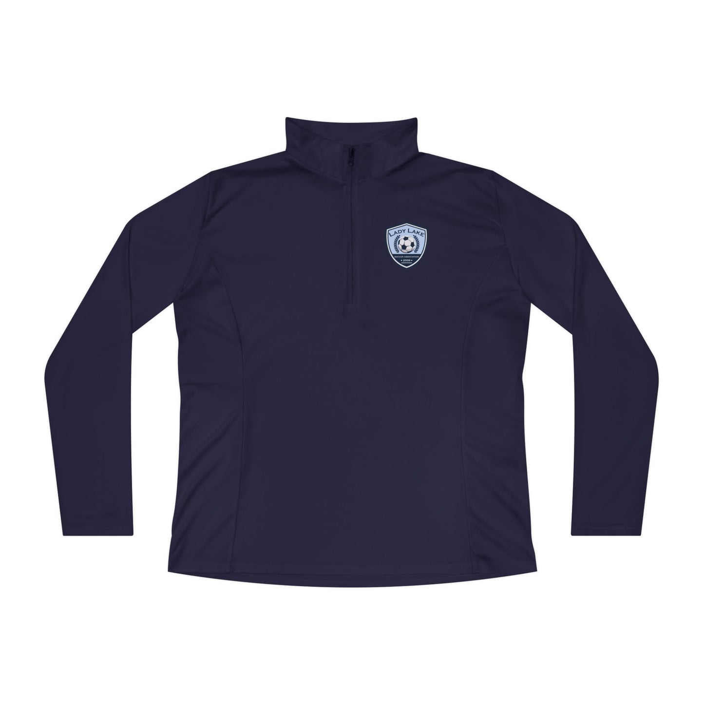 Women's Lady Lake Soccer Association Sport-Tek Quarter-Zip Pullover