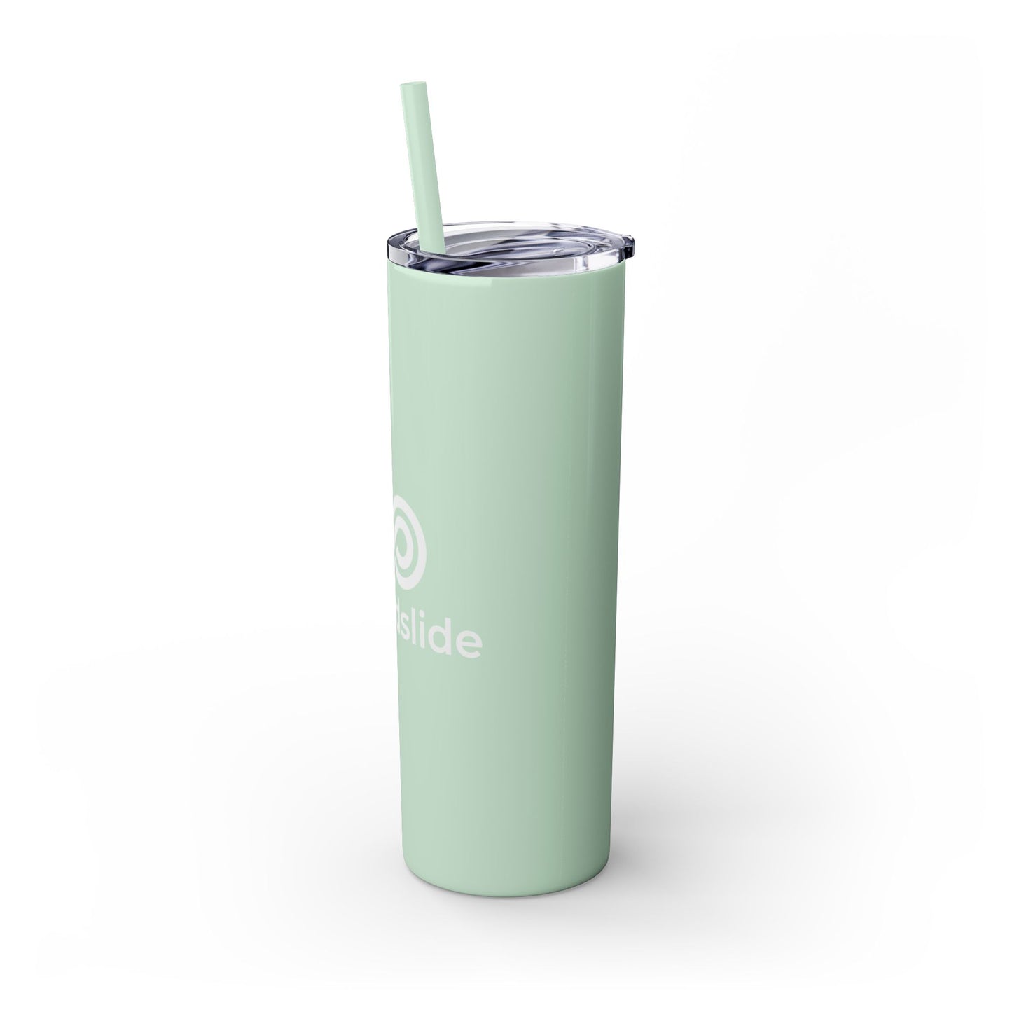 Secondslide Skinny Tumbler w/ Straw 20oz