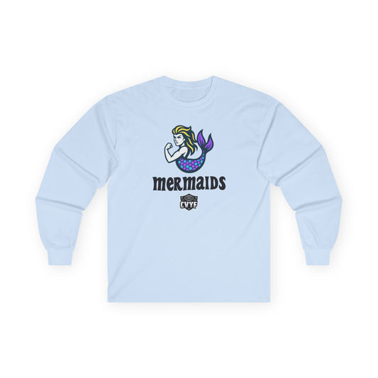 Adult Mermaids Gildan Ultra Cotton Long Sleeve