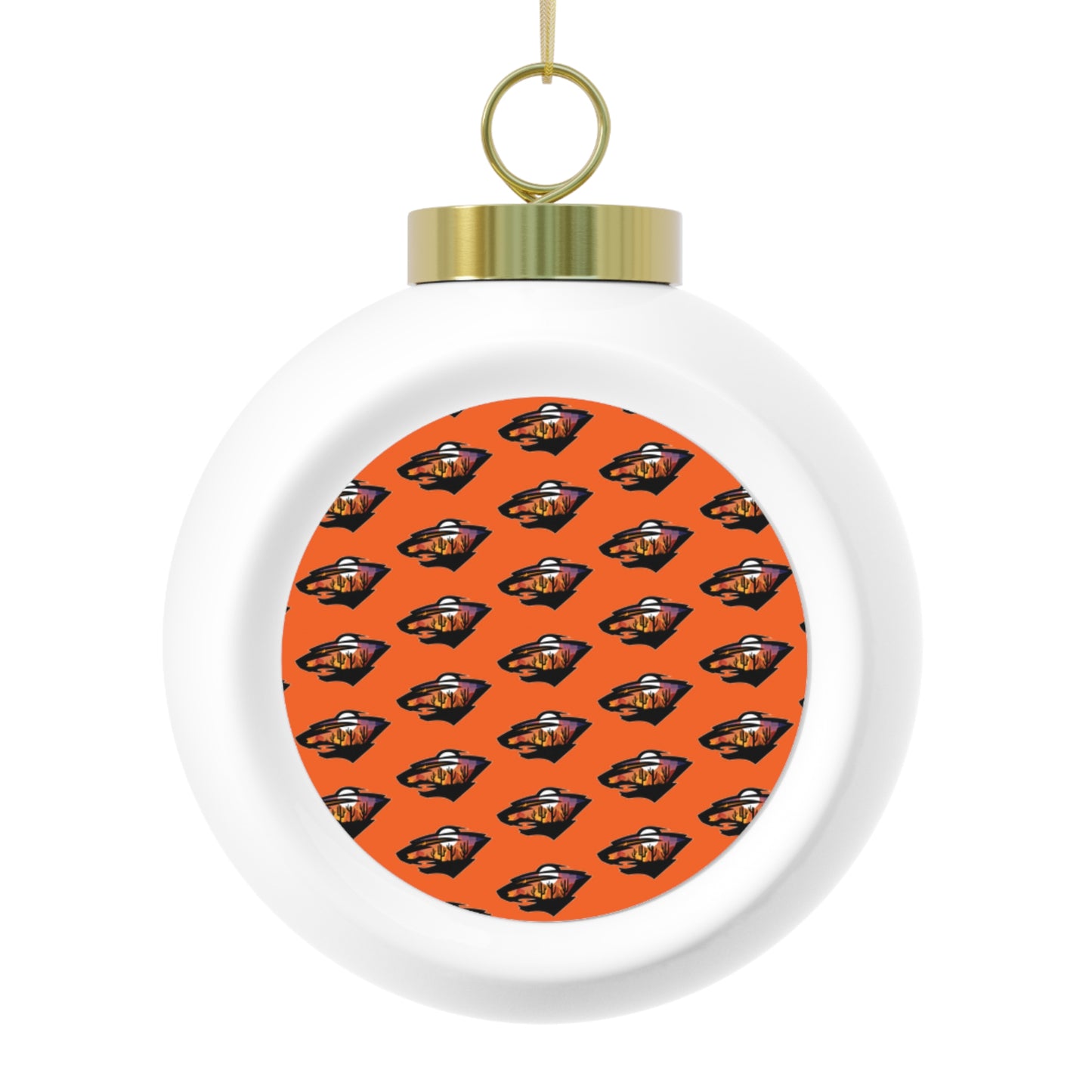 WVW Lacrosse Christmas Ball Ornament