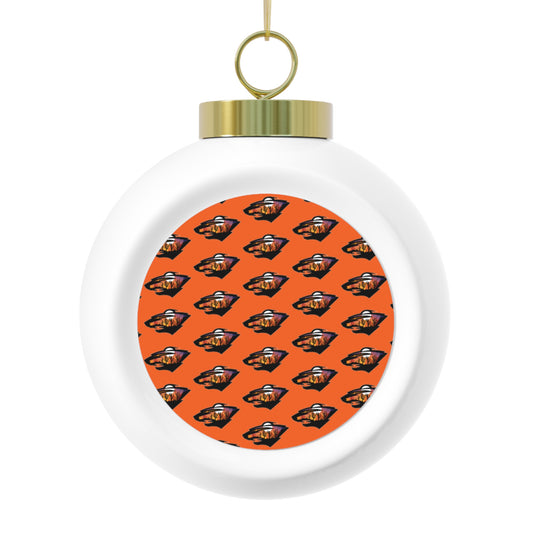 WVW Lacrosse Christmas Ball Ornament