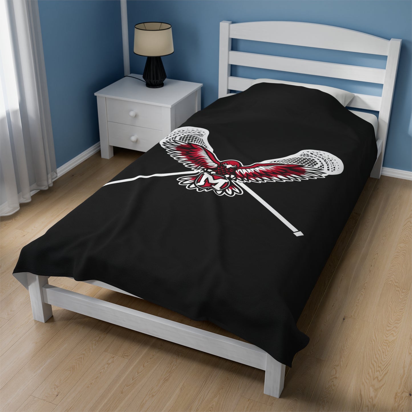 Montrose Lacrosse Velveteen Plush Blanket (60" x 80")