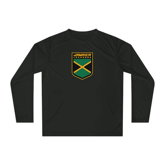 Adult Jamaica Lacrosse Team 365 Performance Long Sleeve