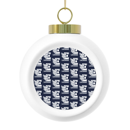 Evergreen Lacrosse Christmas Ball Ornament