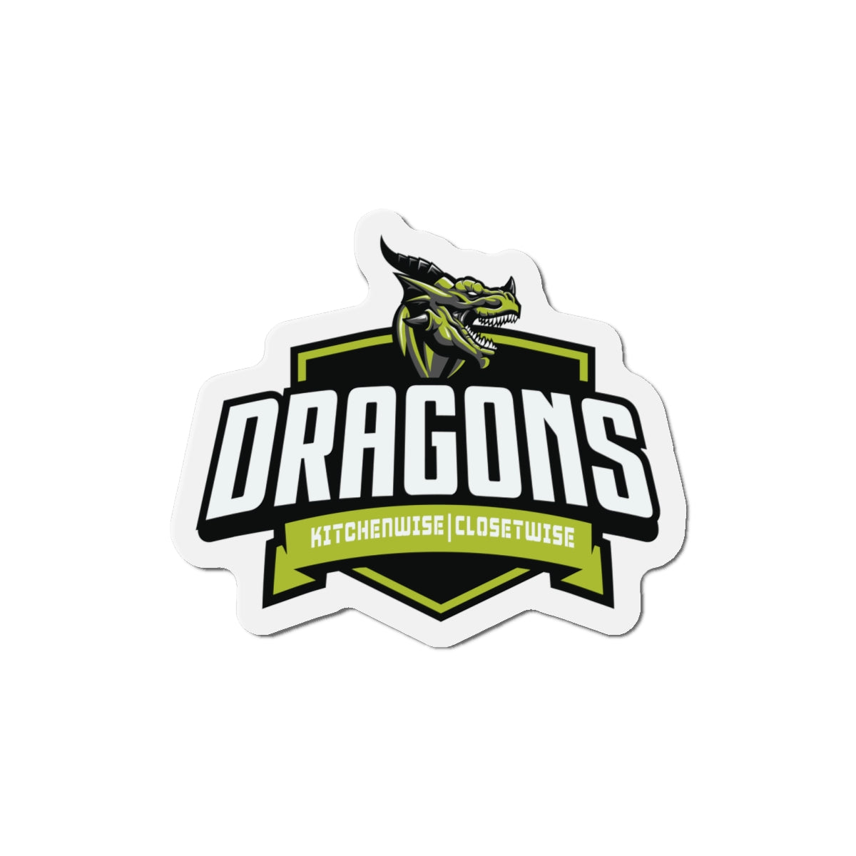 Dragons Die-Cut Magnet