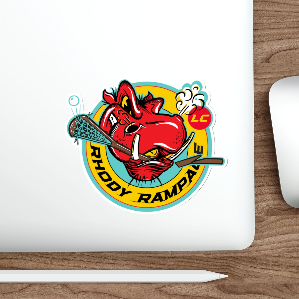RI Rampage Die-Cut Stickers