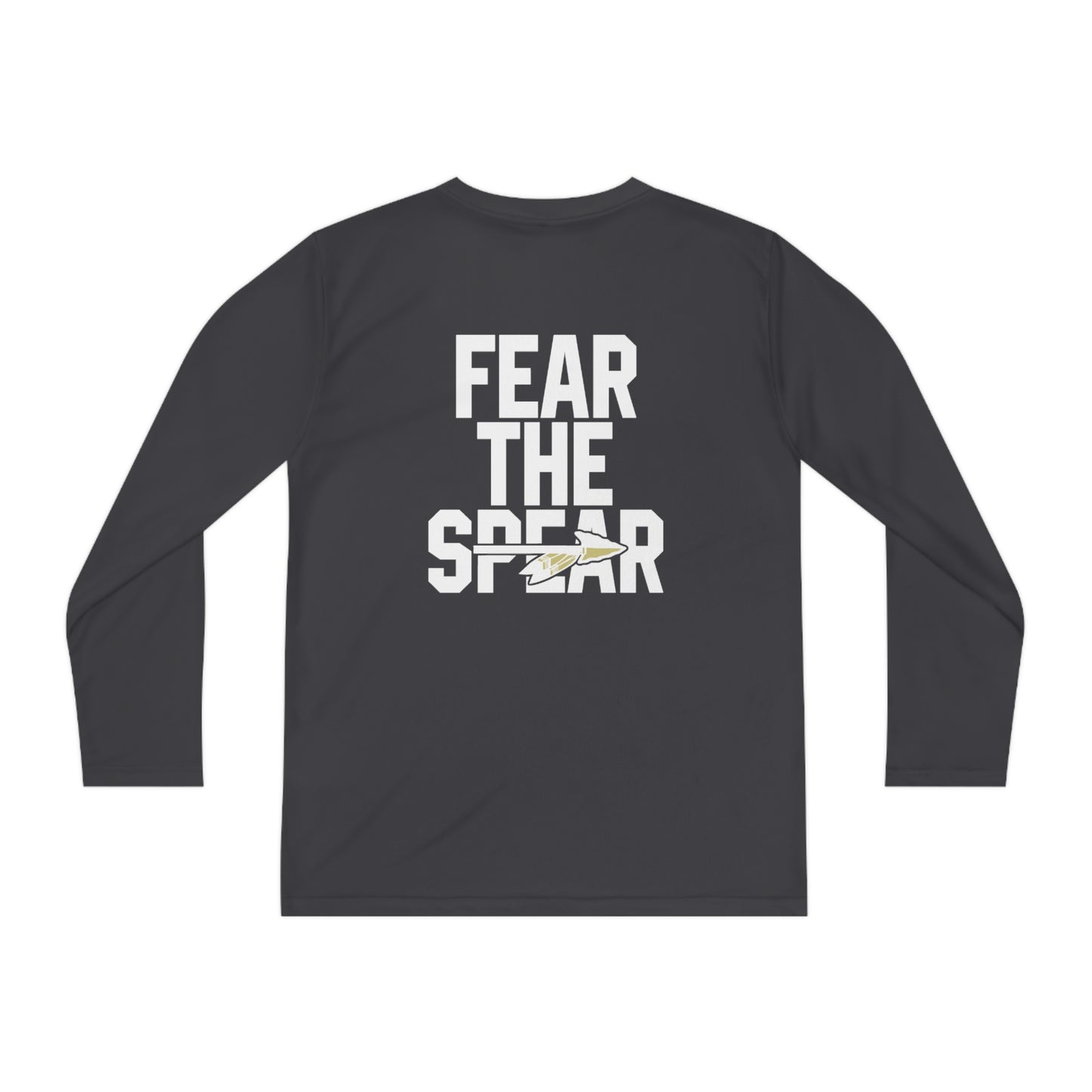 Youth Keller Football Sport-Tek Performance Long Sleeve Shirt