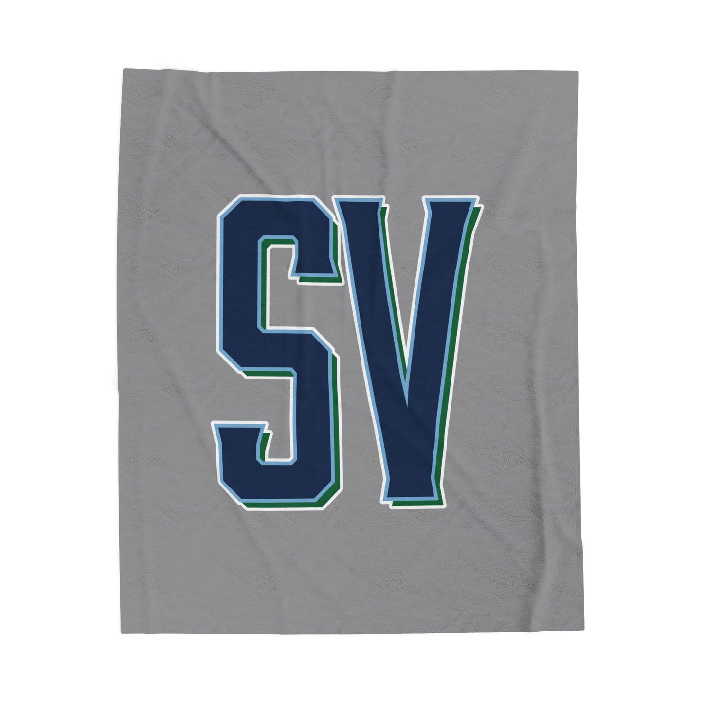 Sun Valley Lacrosse Velveteen Plush Blanket