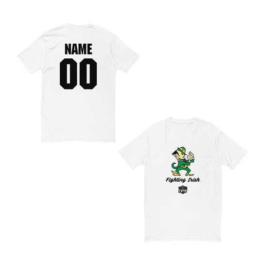 Personalizable - Adult Fighting Irish Next Level Cotton T-Shirt