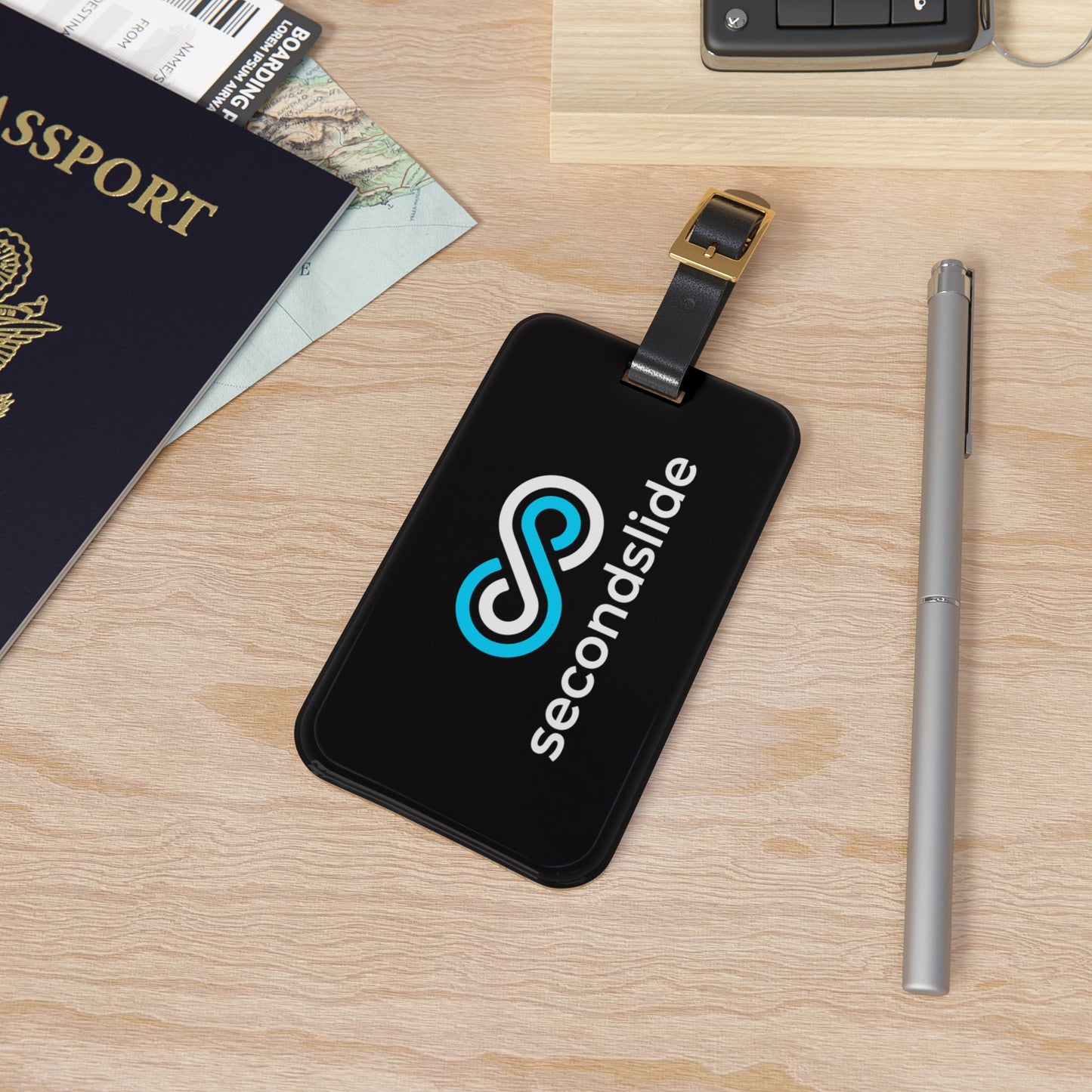 Secondslide Luggage Tag