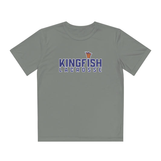 Youth Kingfish Lacrosse Sport-Tek Performance T-shirt