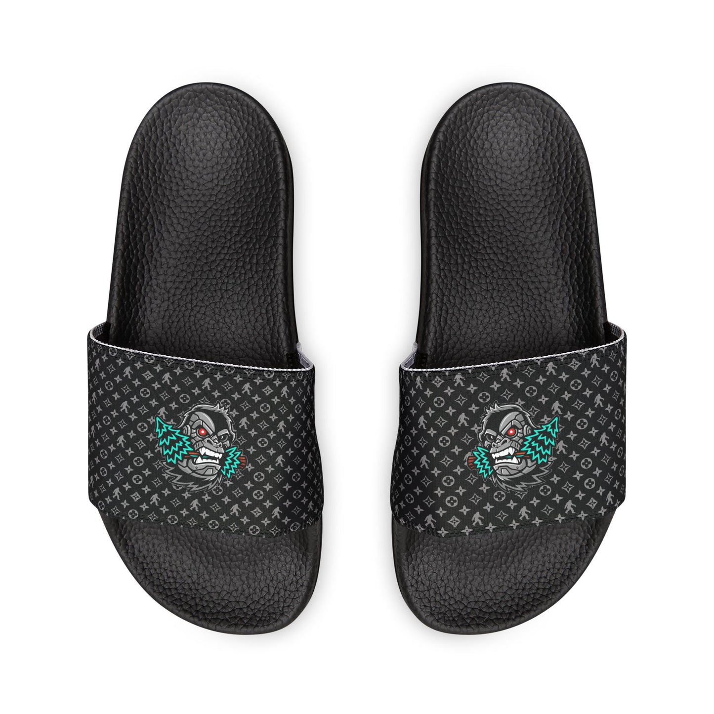 Youth Slaughter County Yetis Lacrosse Comfort Slide Sandals