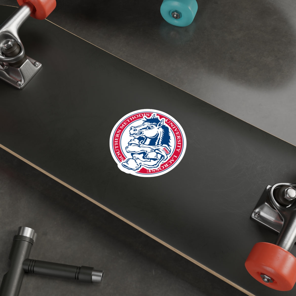 Stangs Lacrosse Die-Cut Stickers (3-Pack)