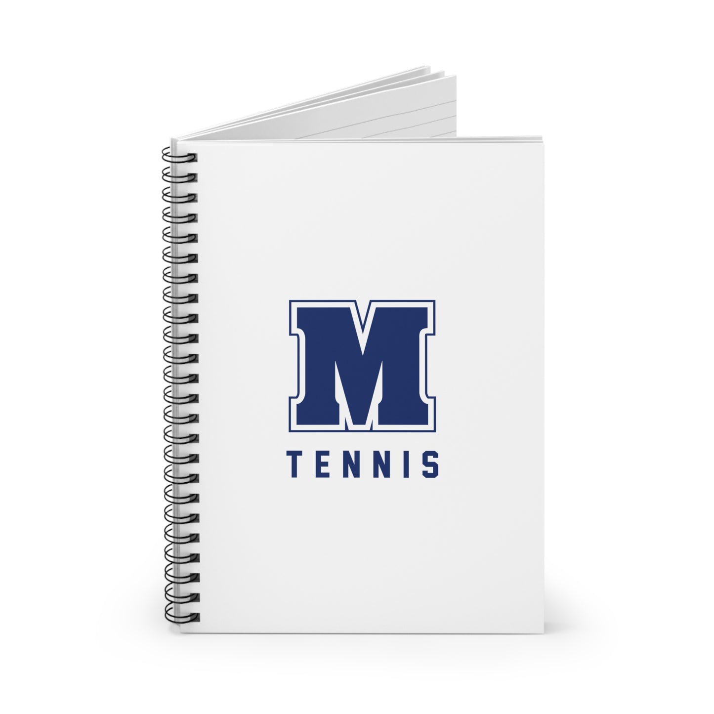 Maclay Tennis Spiral Notebook - Ruled Line (8" x 6")