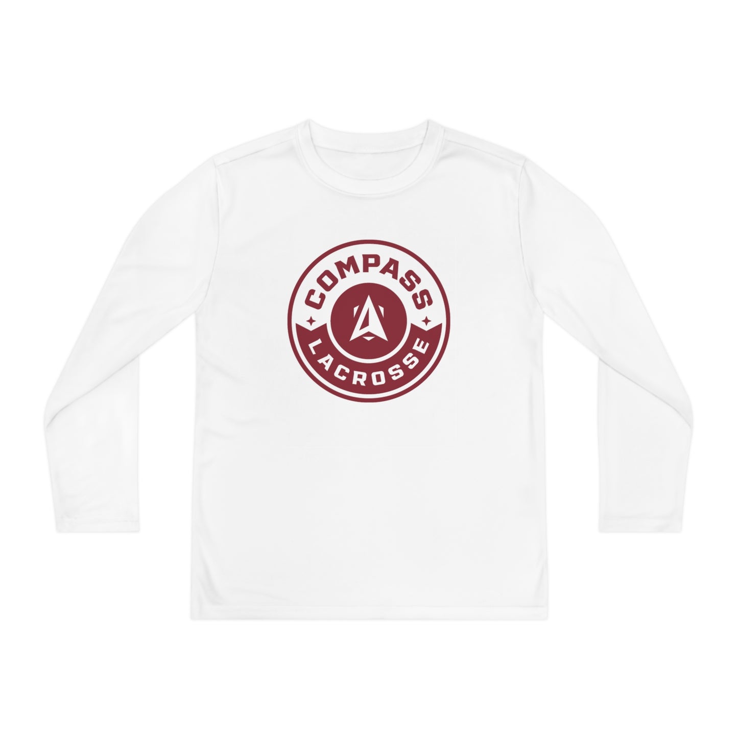 Youth Compass Lacrosse Sport-Tek Performance Long Sleeve