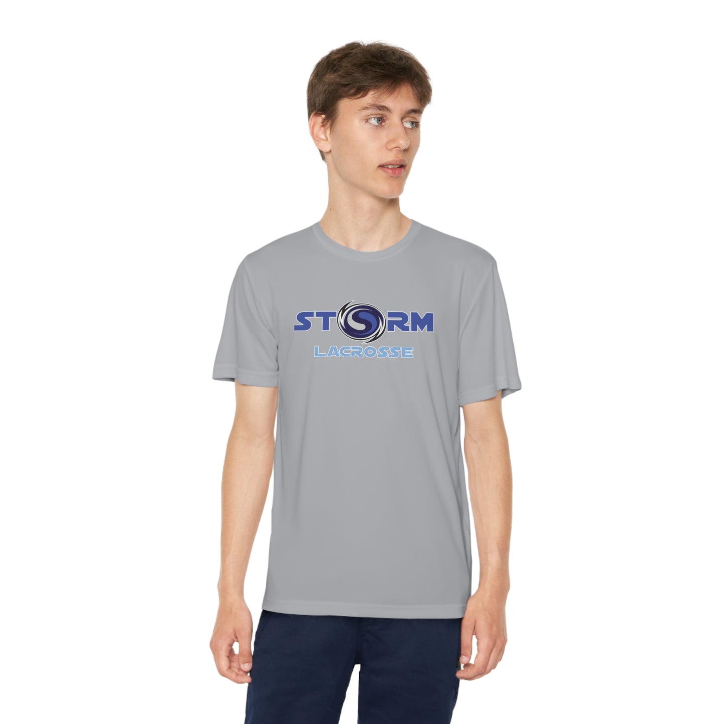 Youth Storm Lacrosse Sport-Tek Performance Tee