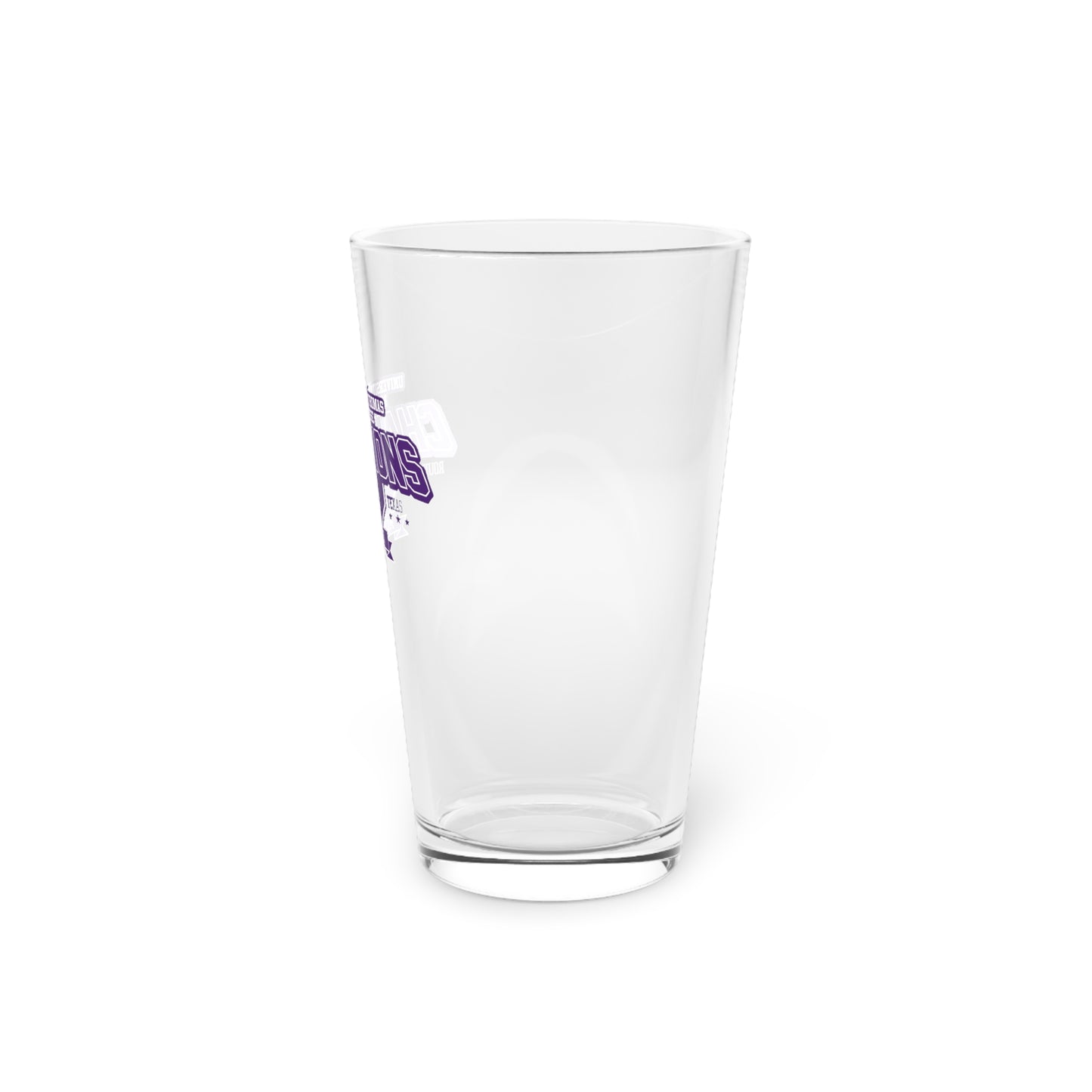 UST Lacrosse Pint Glass (16oz)