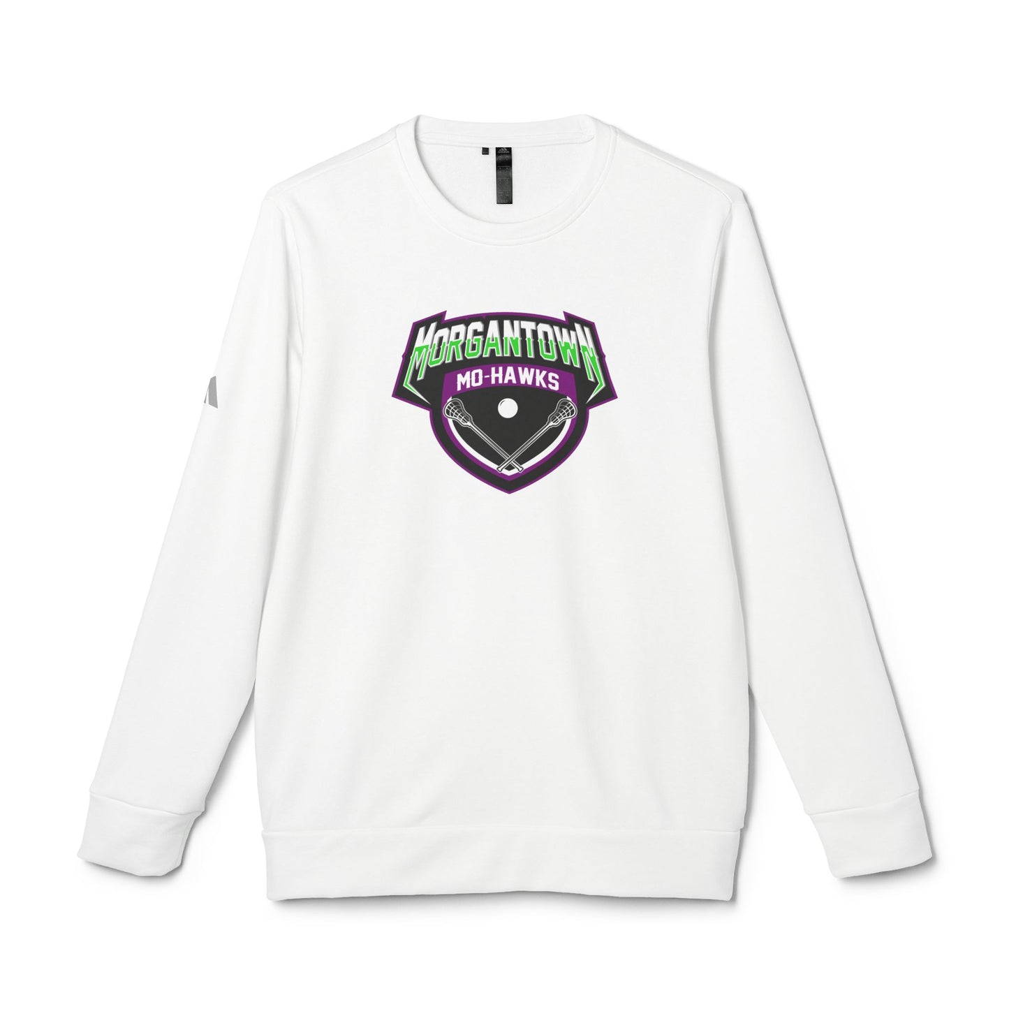Adult Morgantown Youth Lacrosse Adidas Fleece Crewneck