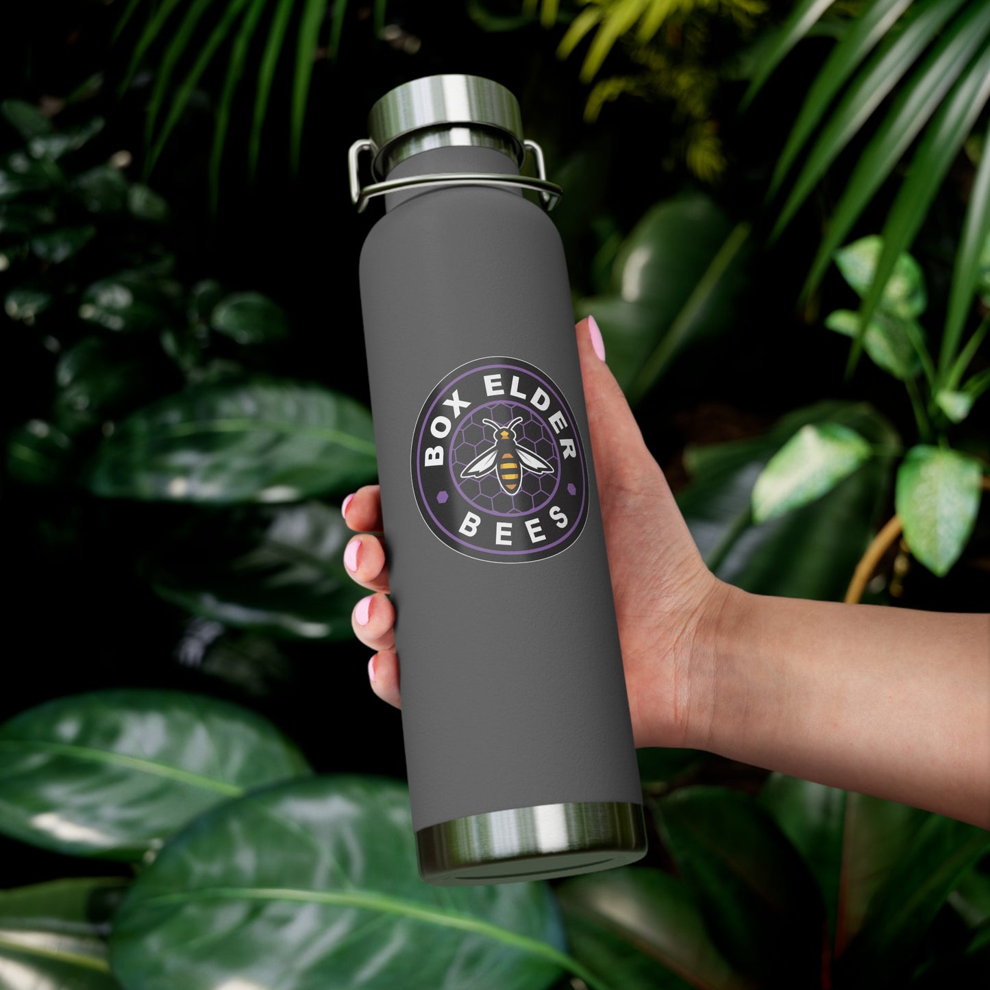 Box Elder Lacrosse Copper Vacuum Insulated Bottle (22oz)