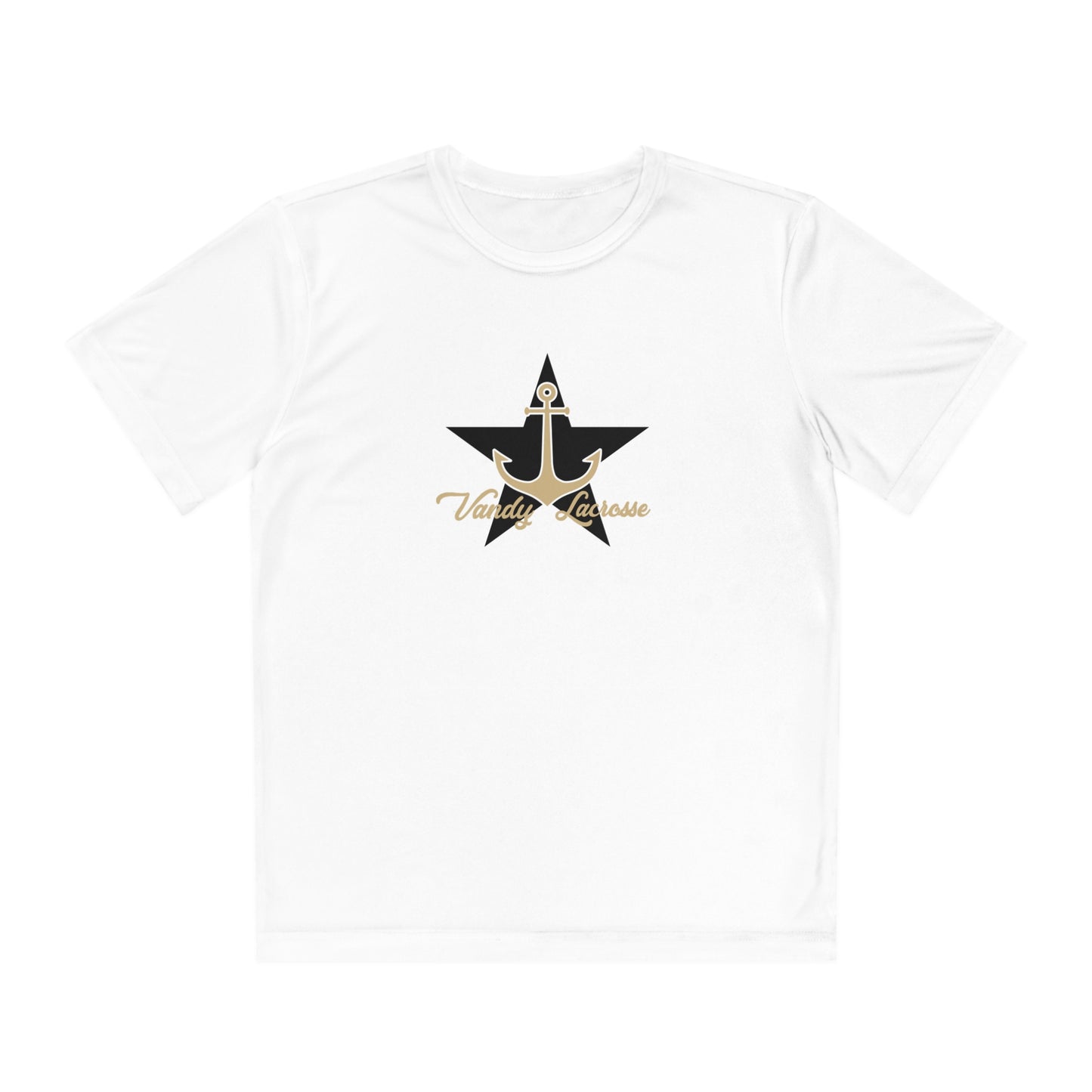 Youth Commodores Lacrosse Club Sport-Tek Performance Tee
