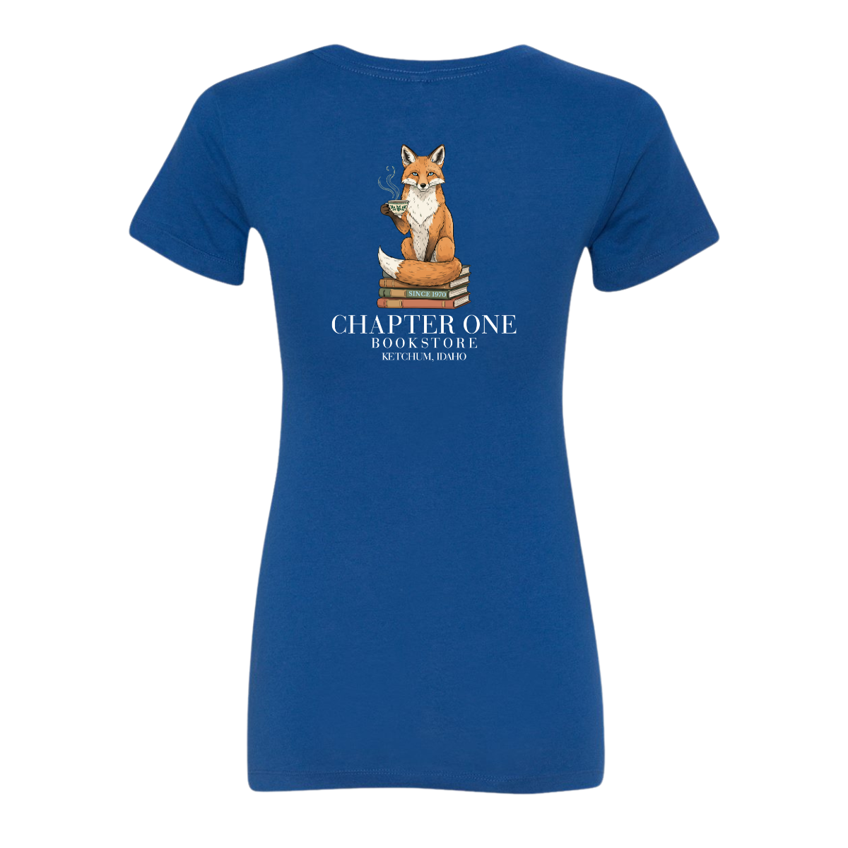 Women's Chapter One Bookstore Next Level Ideal T-Shirt