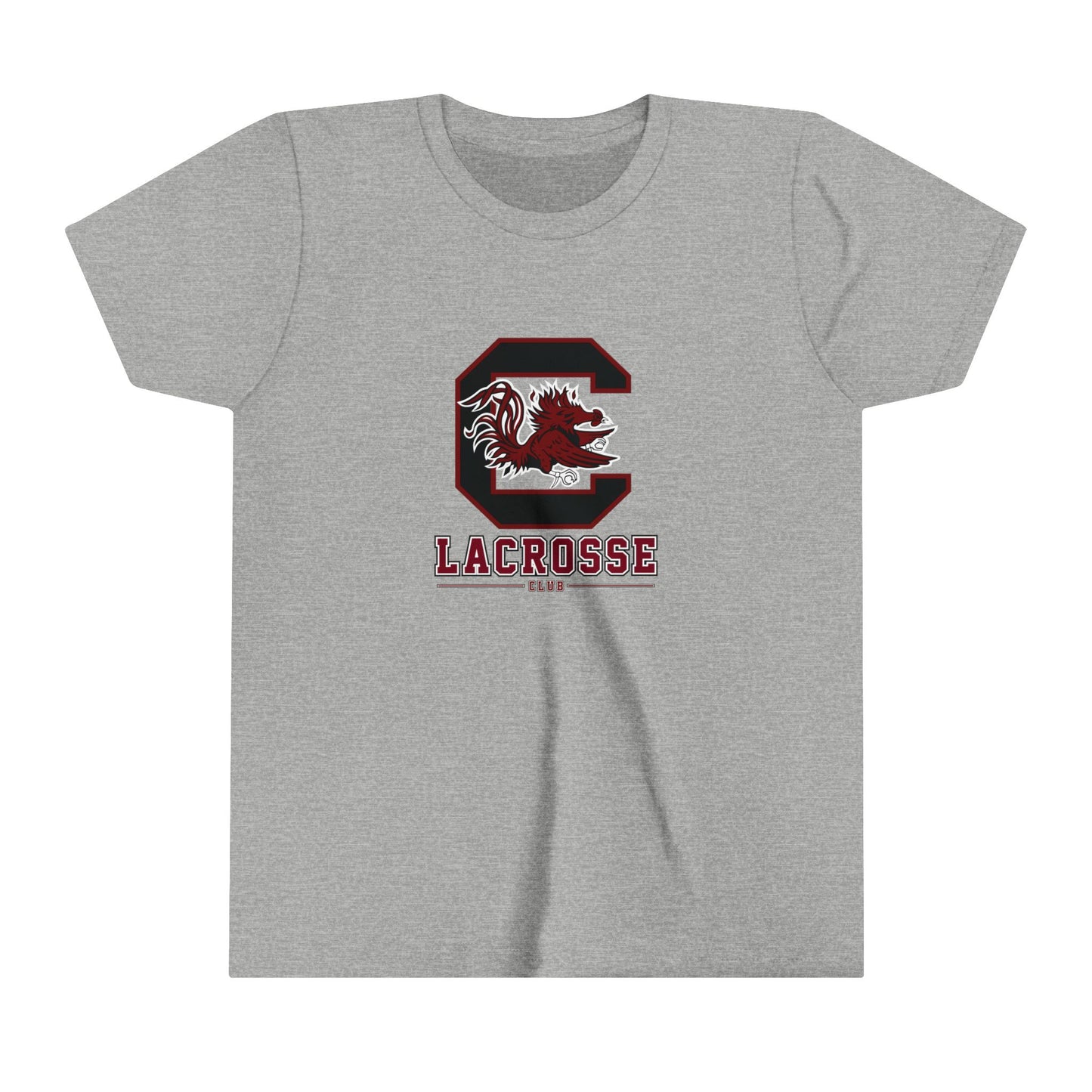 Youth Gamecocks Lacrosse Bella + Canvas Tee