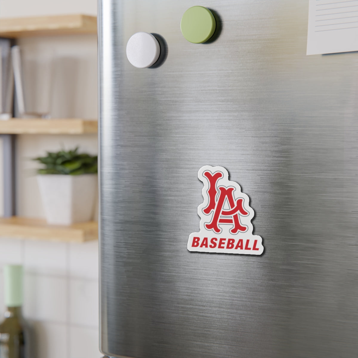 Los Alamitos High School Baseball Die-Cut Magnet