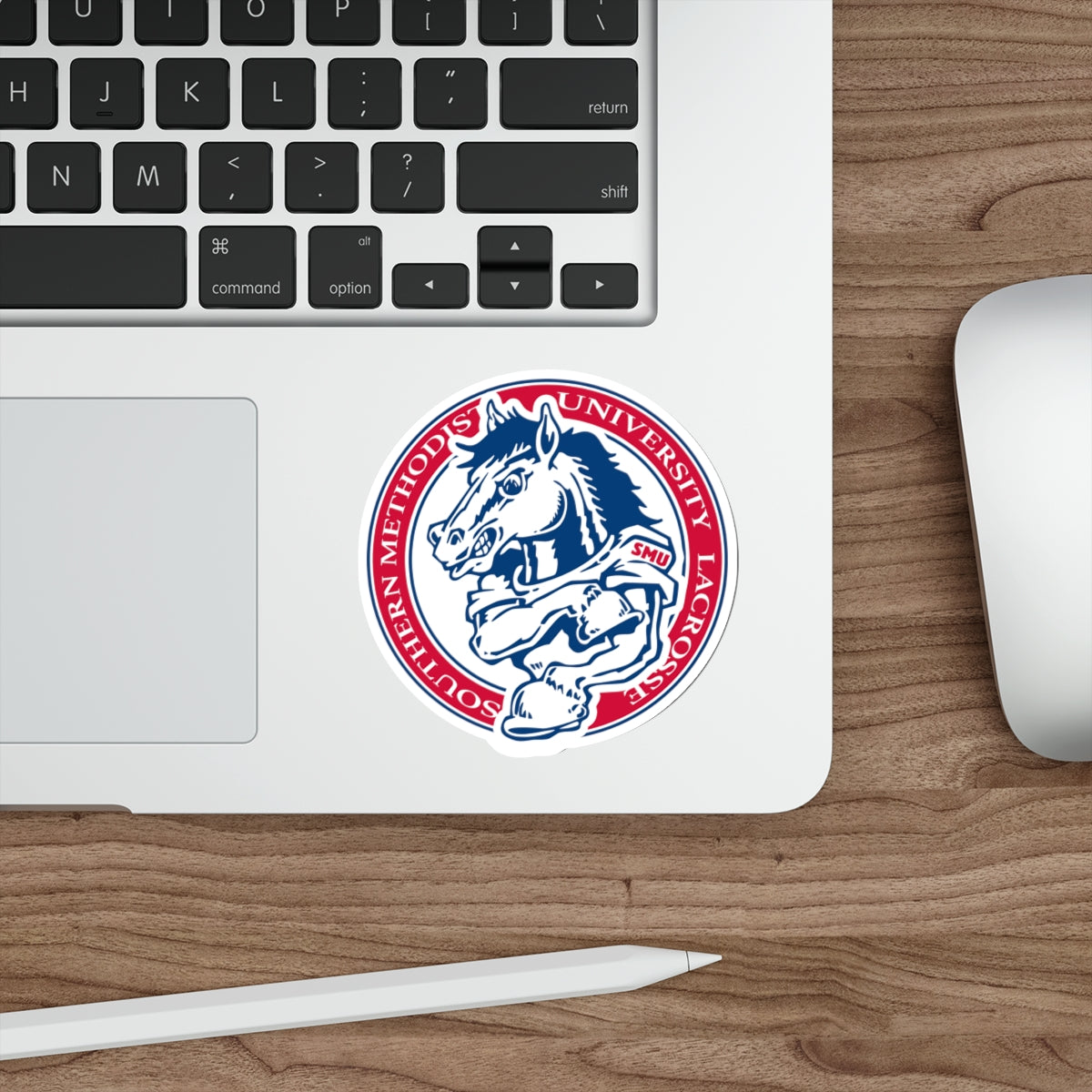 Stangs Lacrosse Die-Cut Stickers (3-Pack)