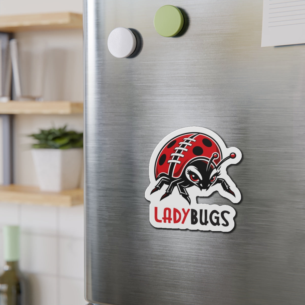 Ladybugs Die-Cut Magnet