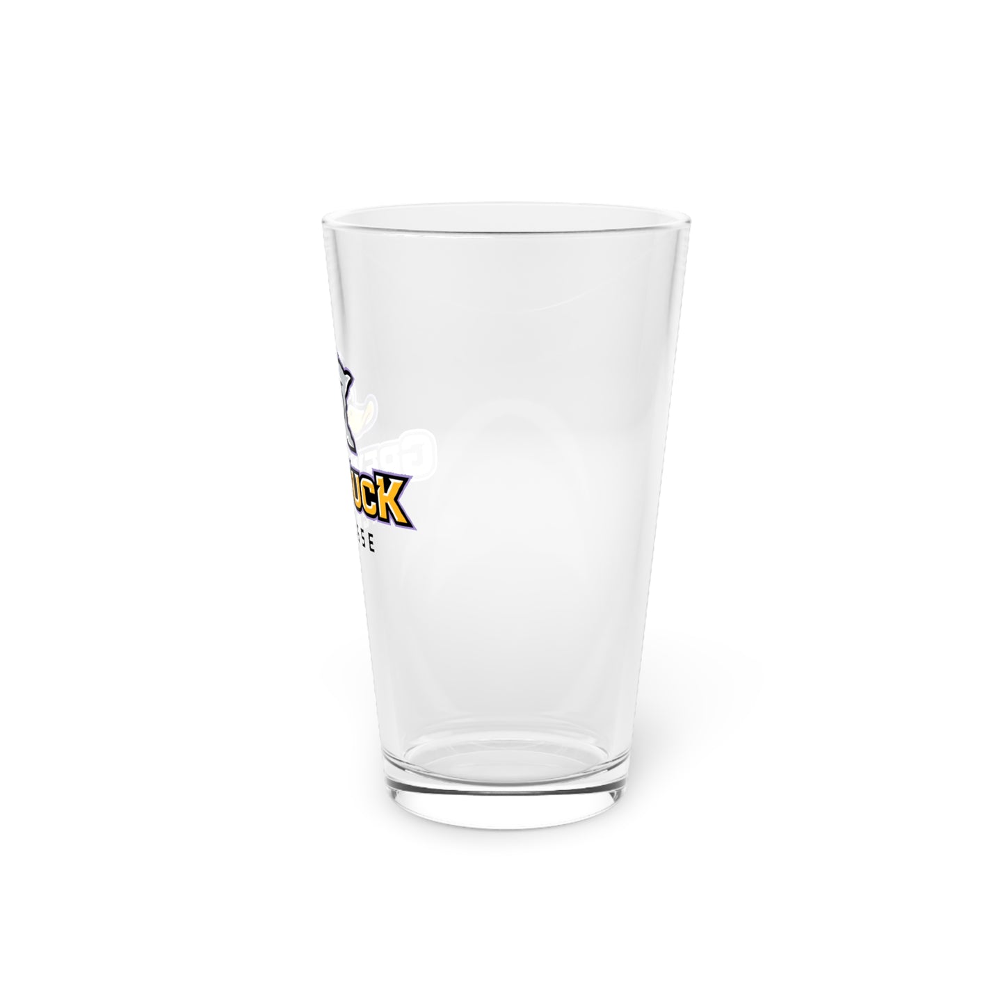 Grey Duck Lacrosse Pint Glass (16oz)