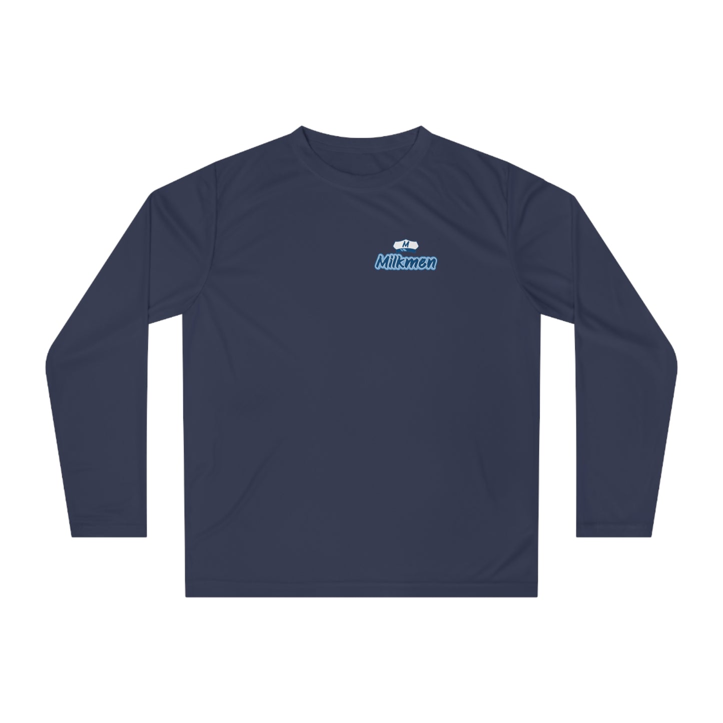 Adult Madison Milkmen Team 365 Performance Long Sleeve Shirt