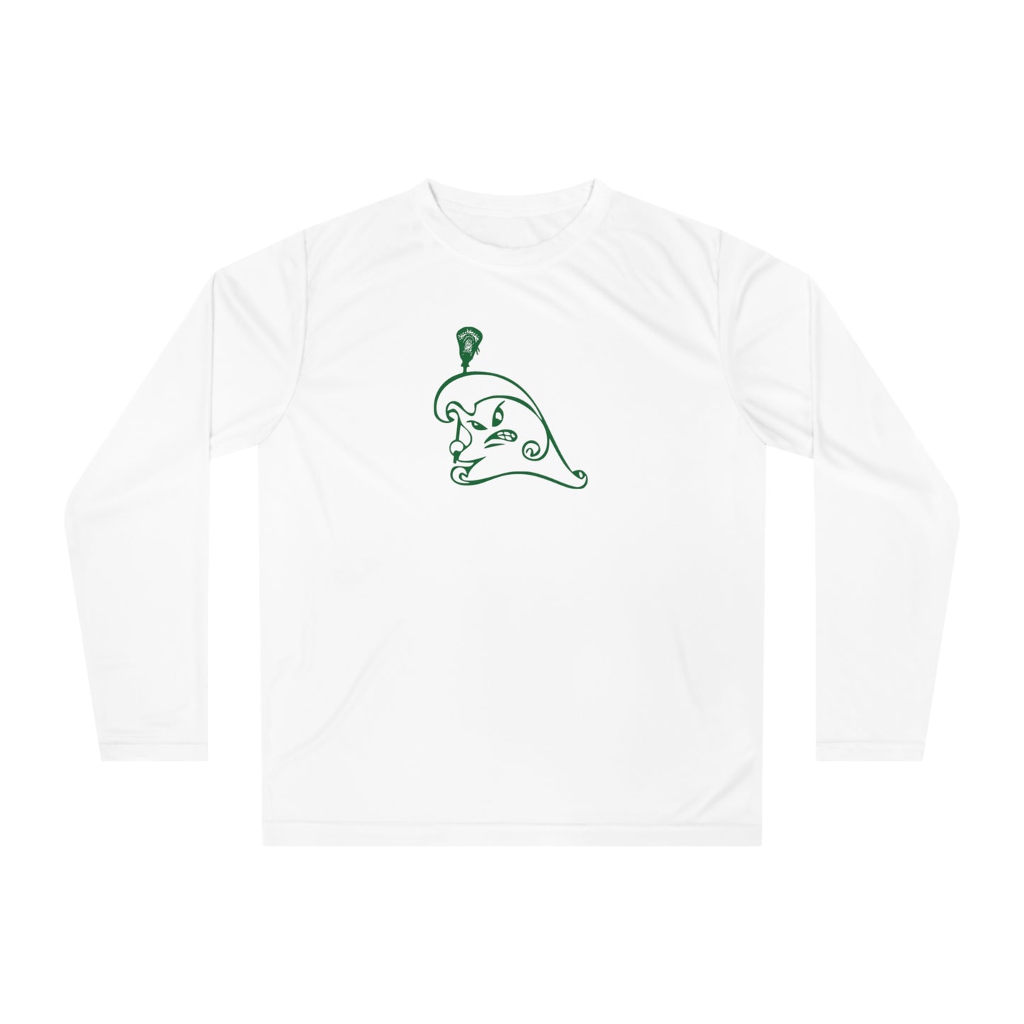Adult Tulane Lacrosse Team 365 Performance Long Sleeve Shirt