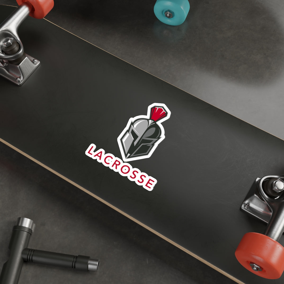 Mountain Ridge Sentinels Lacrosse Die Cut Stickers