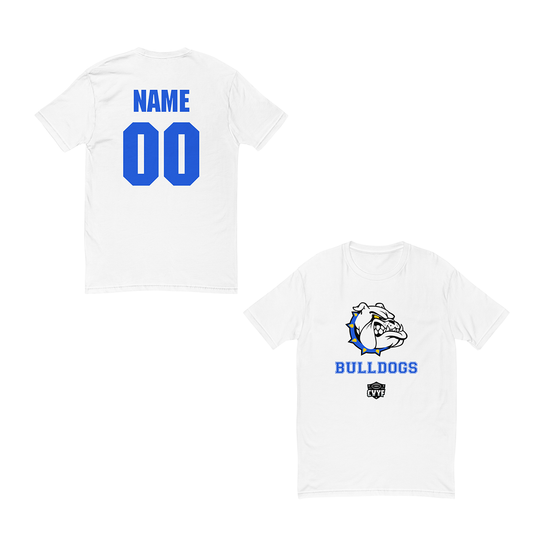 Personalizable - Adult Bulldogs Next Level Cotton T-Shirt