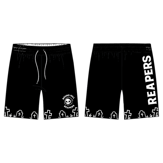 Round Hill Reapers Lacrosse Shorts - Black