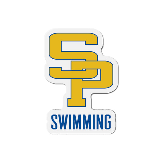 St. Paul's Swimming Die-Cut Magnet