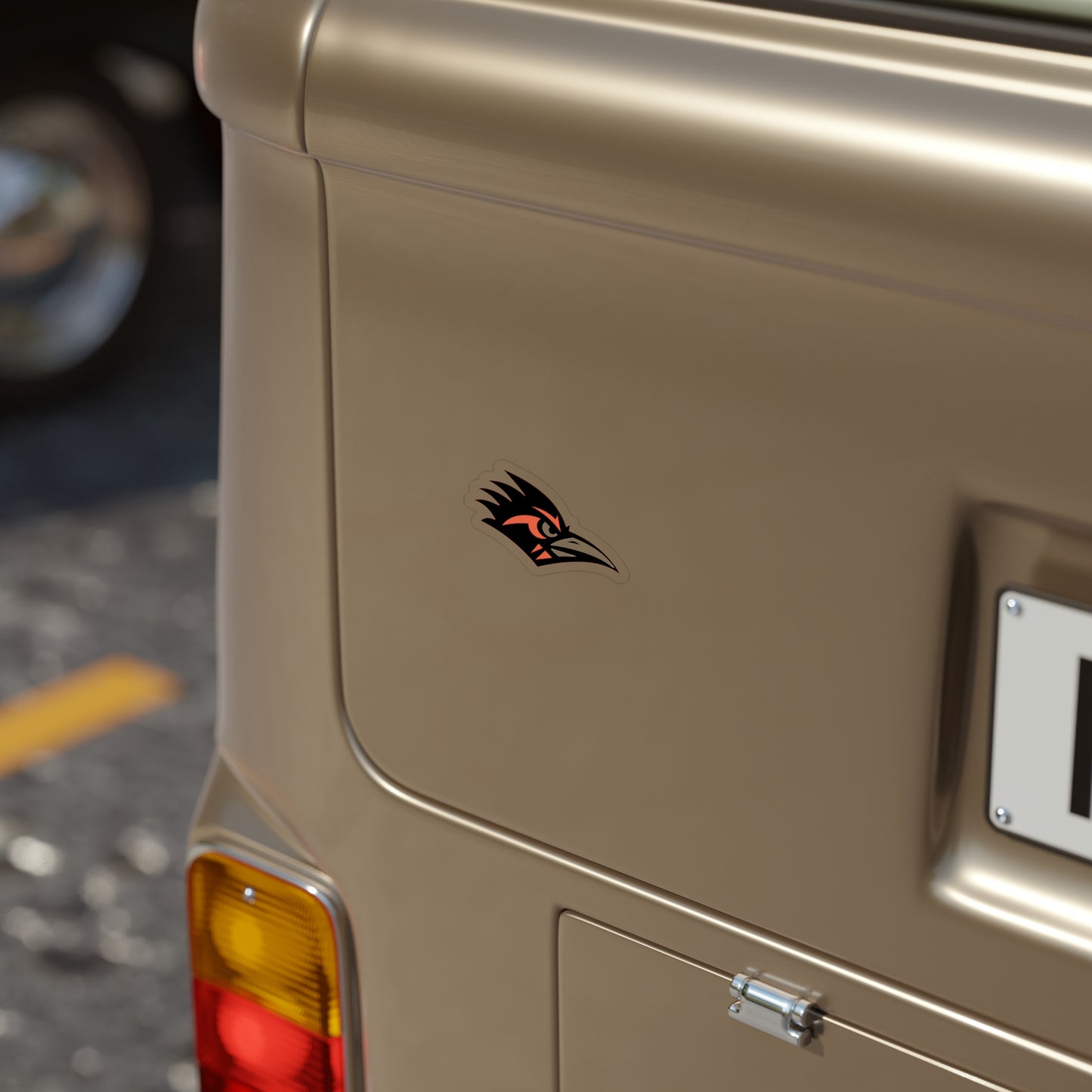 Ellington Roadrunners Transparent Die-Cut Outdoor Sticker