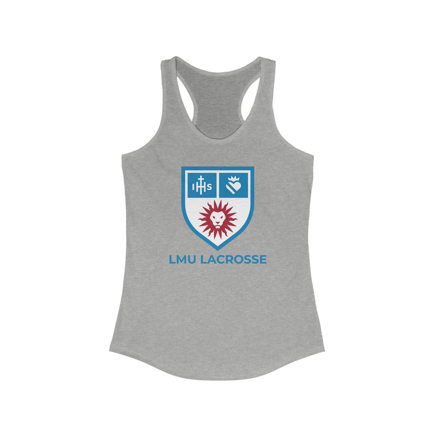 Women's LMU Lacrosse Next Level Racerback Tank