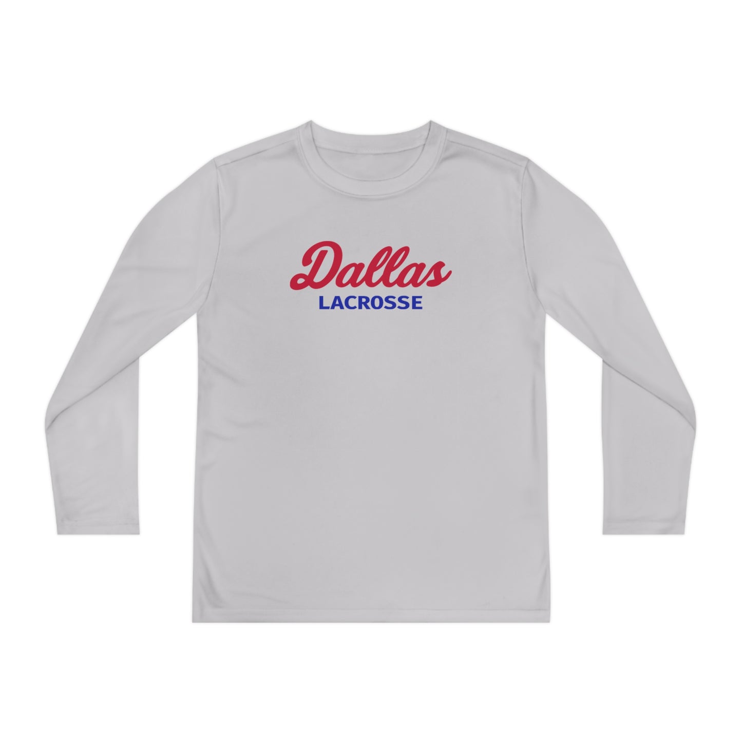Youth Stangs Lacrosse Club Sport-Tek Performance Long Sleeve
