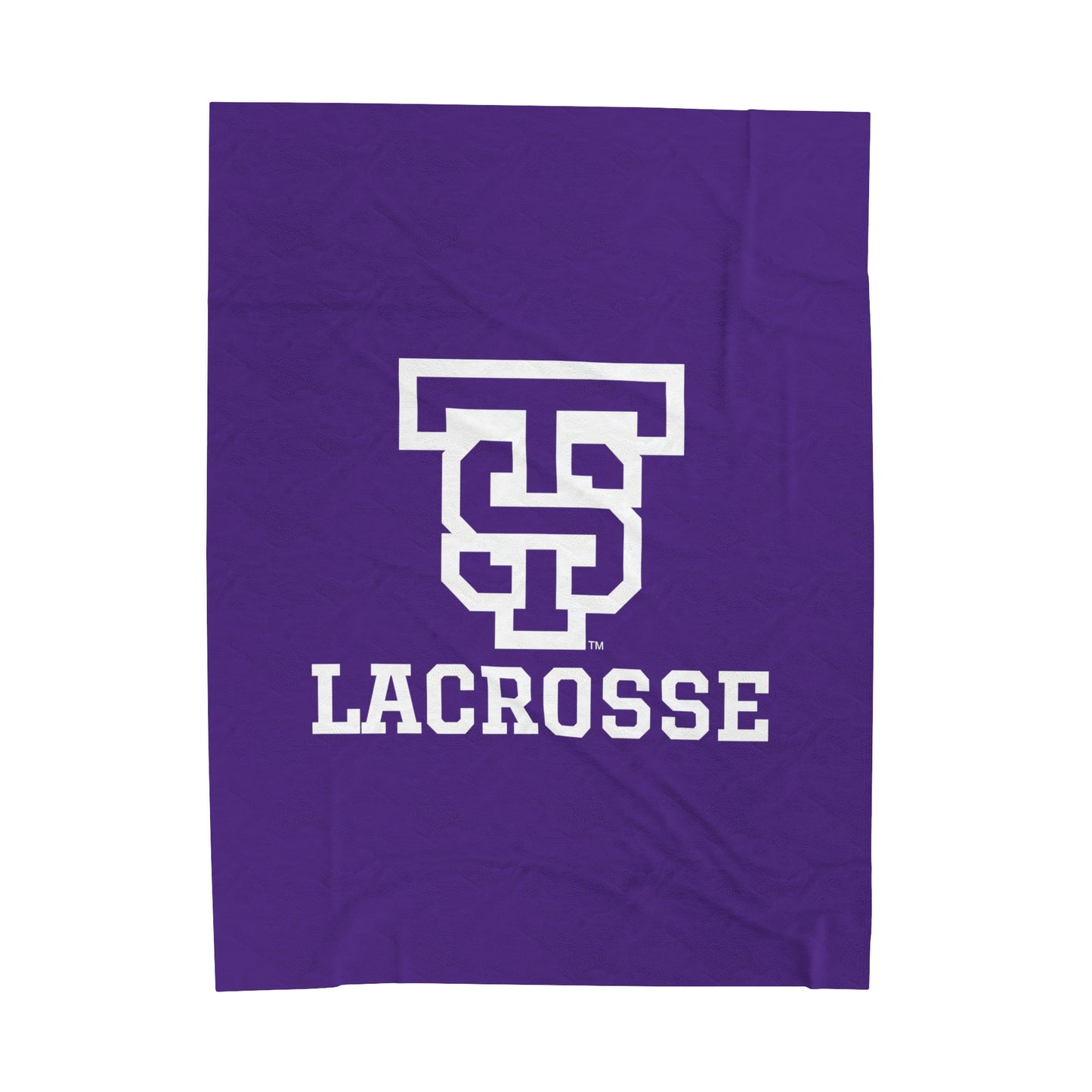 UST Lacrosse Velveteen Plush Blanket